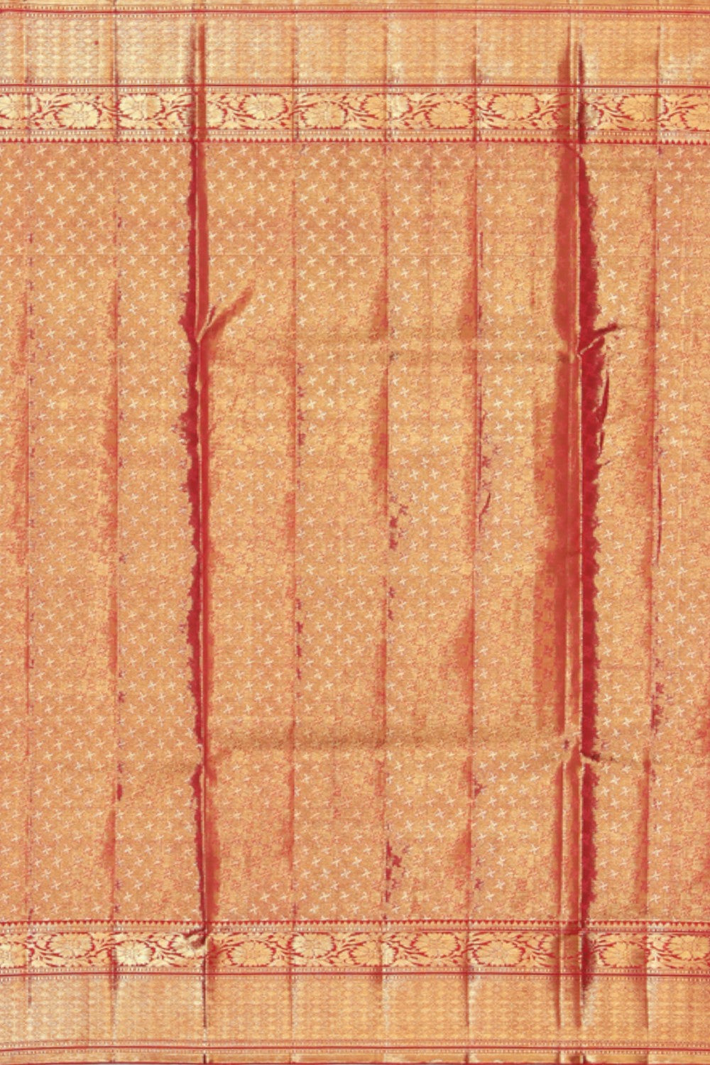 Image of Kanjivaram Silk Gold Saree